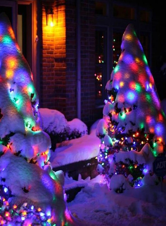 LED Solar String Lights Red/Green/Blue 12meter - Image 3